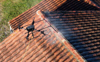 Roof cleaning and defoaming