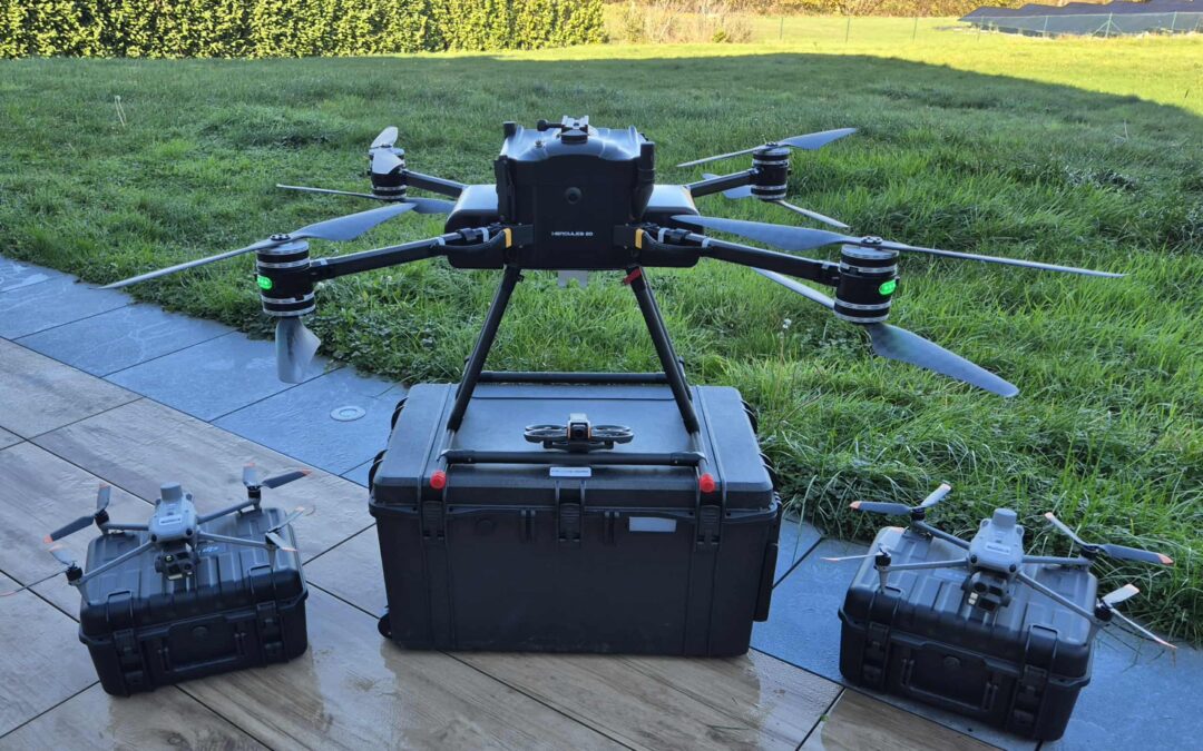Inspection Visuelle, Thermique et en Espaces Confinés par Drone à Charleroi – Neosys