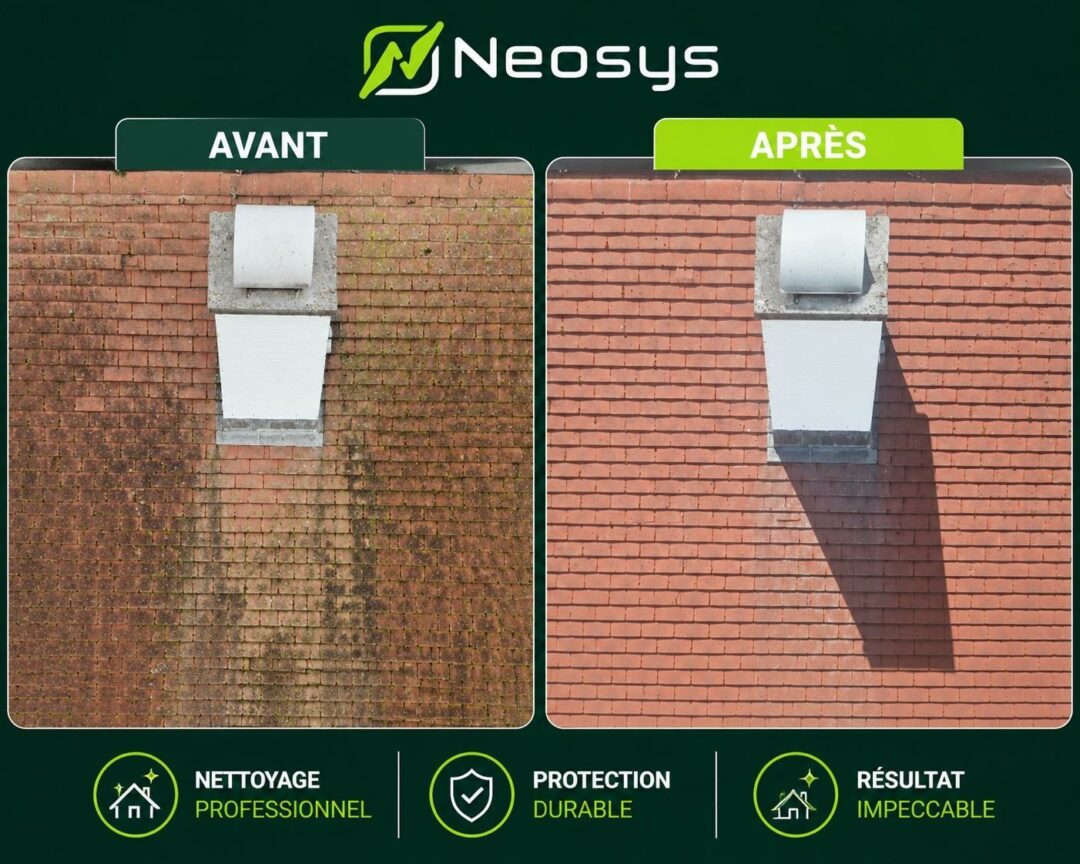 Démoussage toiture par drone à Mellet – Les Bons Villers : une solution moderne, rapide et écologique