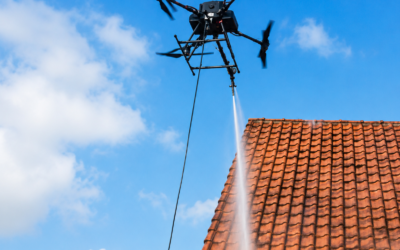 Nettoyage par drone haute pression : l’innovation signée Neosys à Charleroi