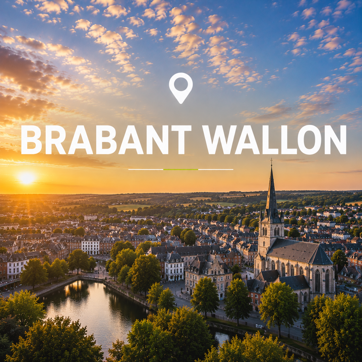 Nettoyage par drone dans le brabant wallon
