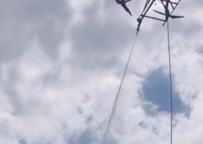 Nettoyage de 33 panneaux solaires par drone à Farciennes : efficacité et rapidité sur chantier