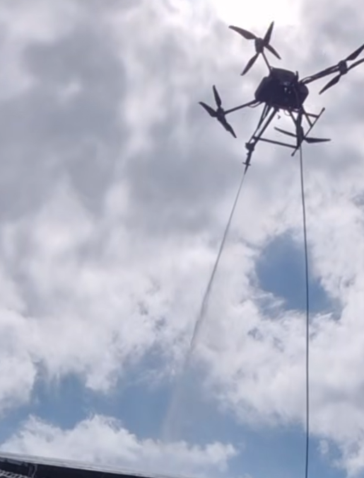 Nettoyage de 33 panneaux solaires par drone à Farciennes : efficacité et rapidité sur chantier