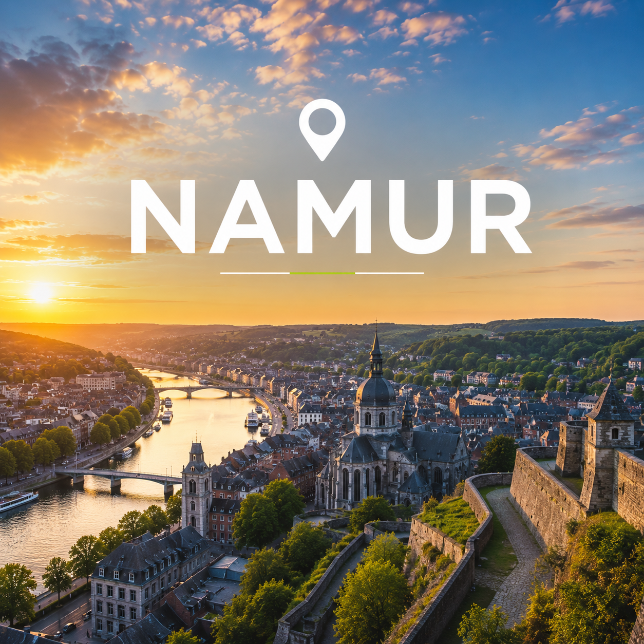 Nettoyage par drone à Namur