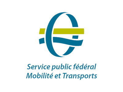 Logo du Service public fédéral Mobilité et Transports.